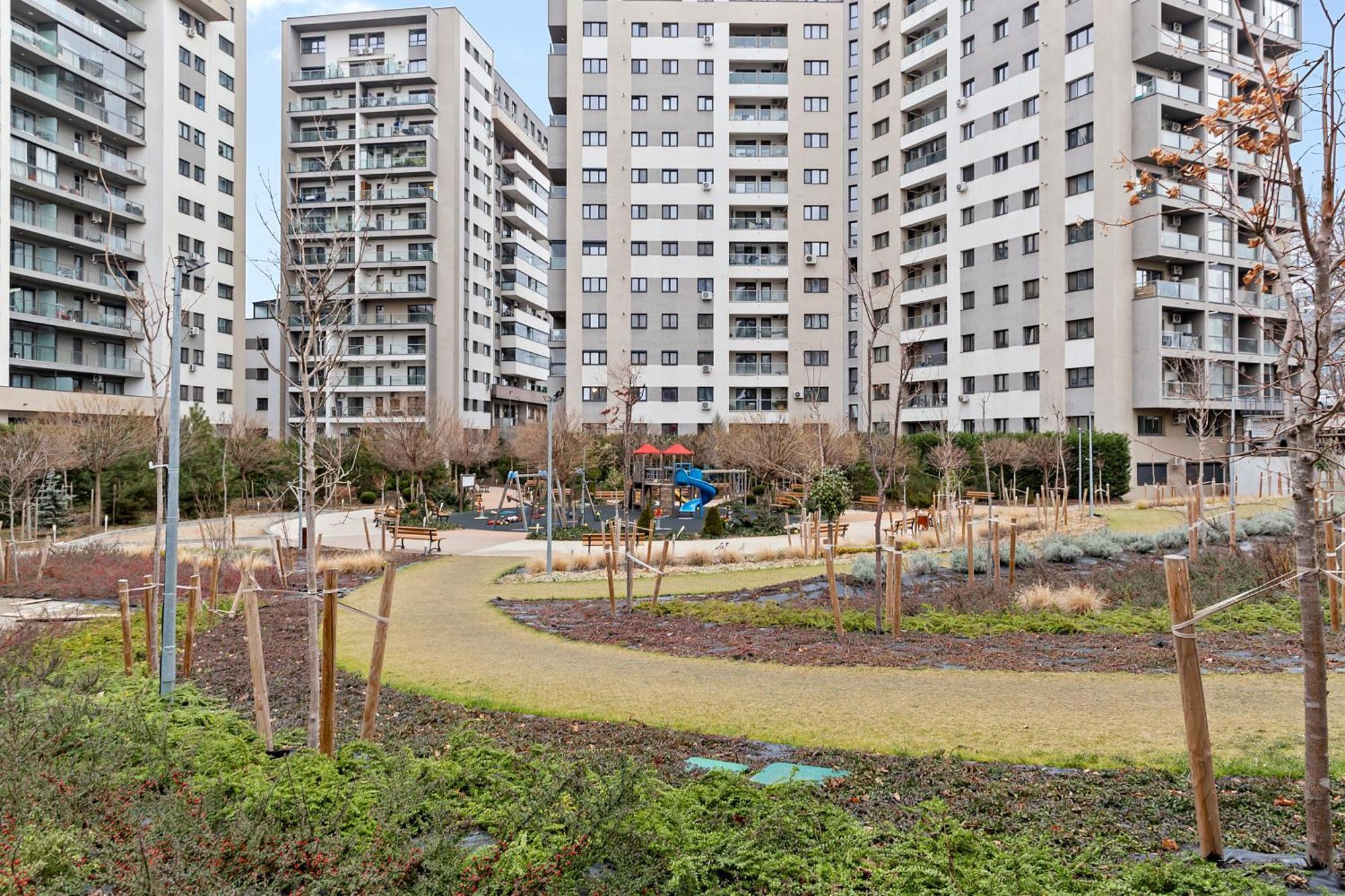 Mido Park Apartment With Private Parking & Self Check-In Bucureşti Eksteriør bilde